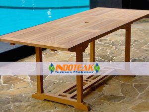 Rectangular Extending Table 90CM