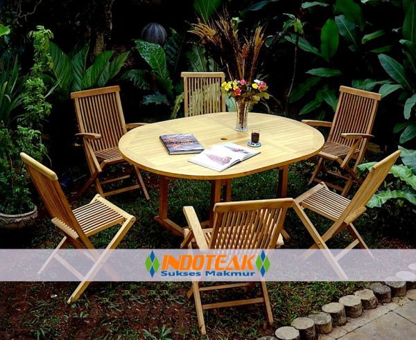 Marina Outdoor FurnitureRound Extend Table And Chairs