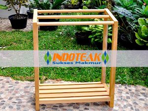 Teak Hanging Towel